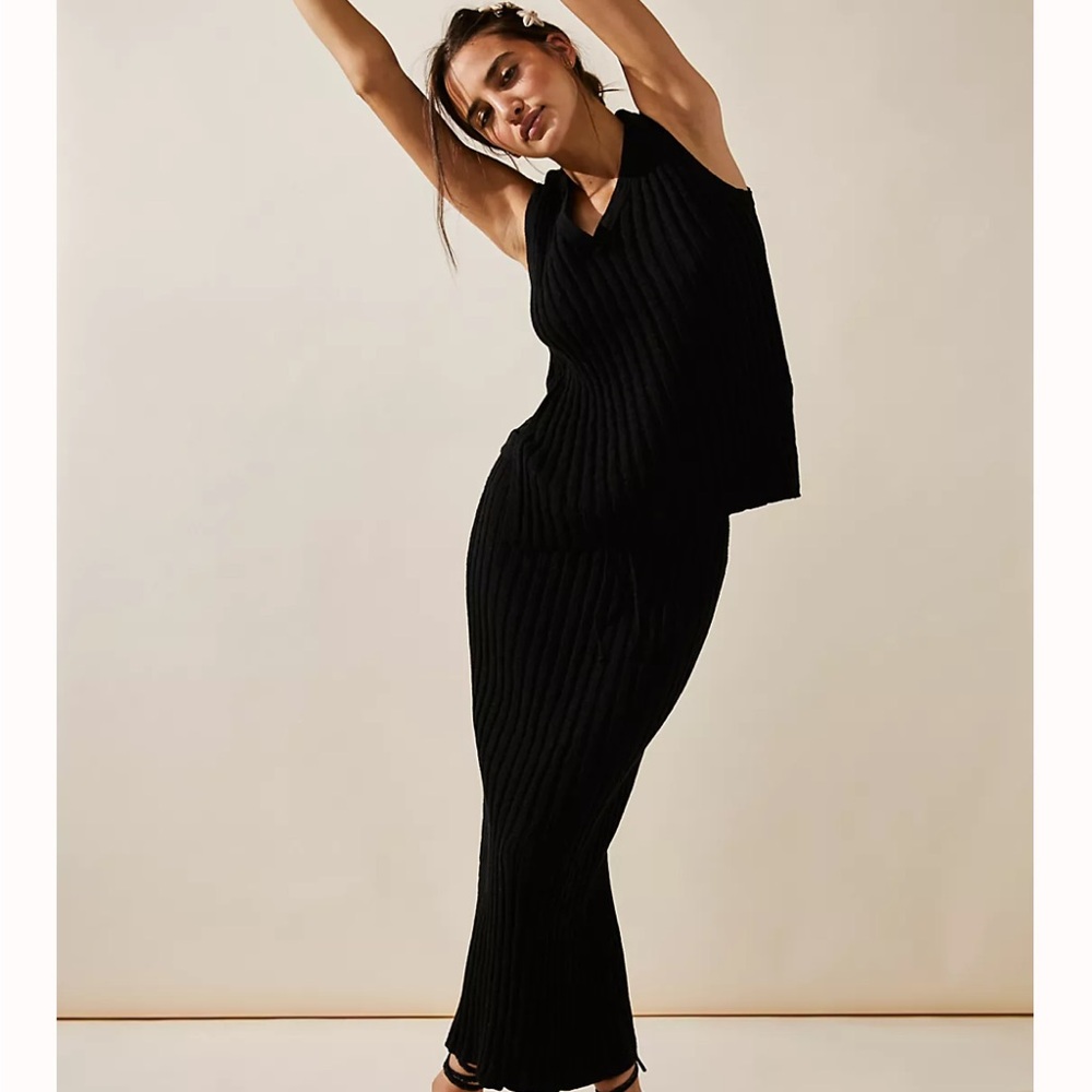 Free people beach veda sweater set . med